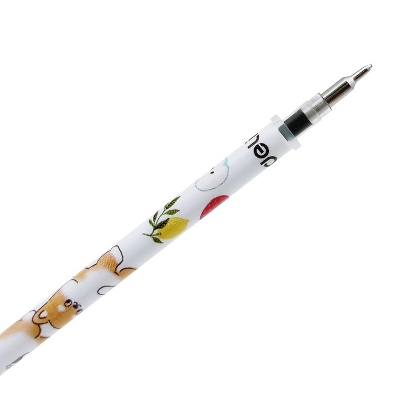 Ruột Bút Gel 0.38 mm - Deli CG68-BK - Mực Đen