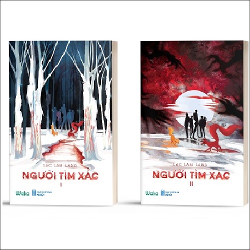 Sách - Người Tìm Xác tập 1 + 2 - tặng kèm Poster 3D và Vòng tay Hồ ly - Truyện trinh thám, linh dị