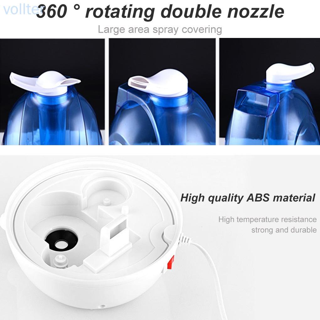 Mist Humidifier Ultra-quiet Cool Air Sprayer Atomizer LED Night Light for Home Office Bedroom