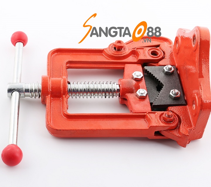 Dụng cụ ê tô kẹp ống nhựa, ống sắt tròn gia công, sửa chữa vật dụng trong gia đình