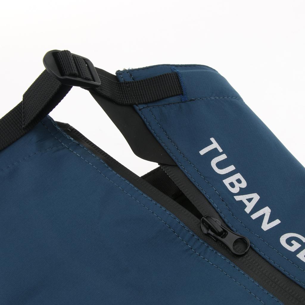 Outdoor Reflective Walking Gaiters Leggings Boots Snow Leg Guard Blue M