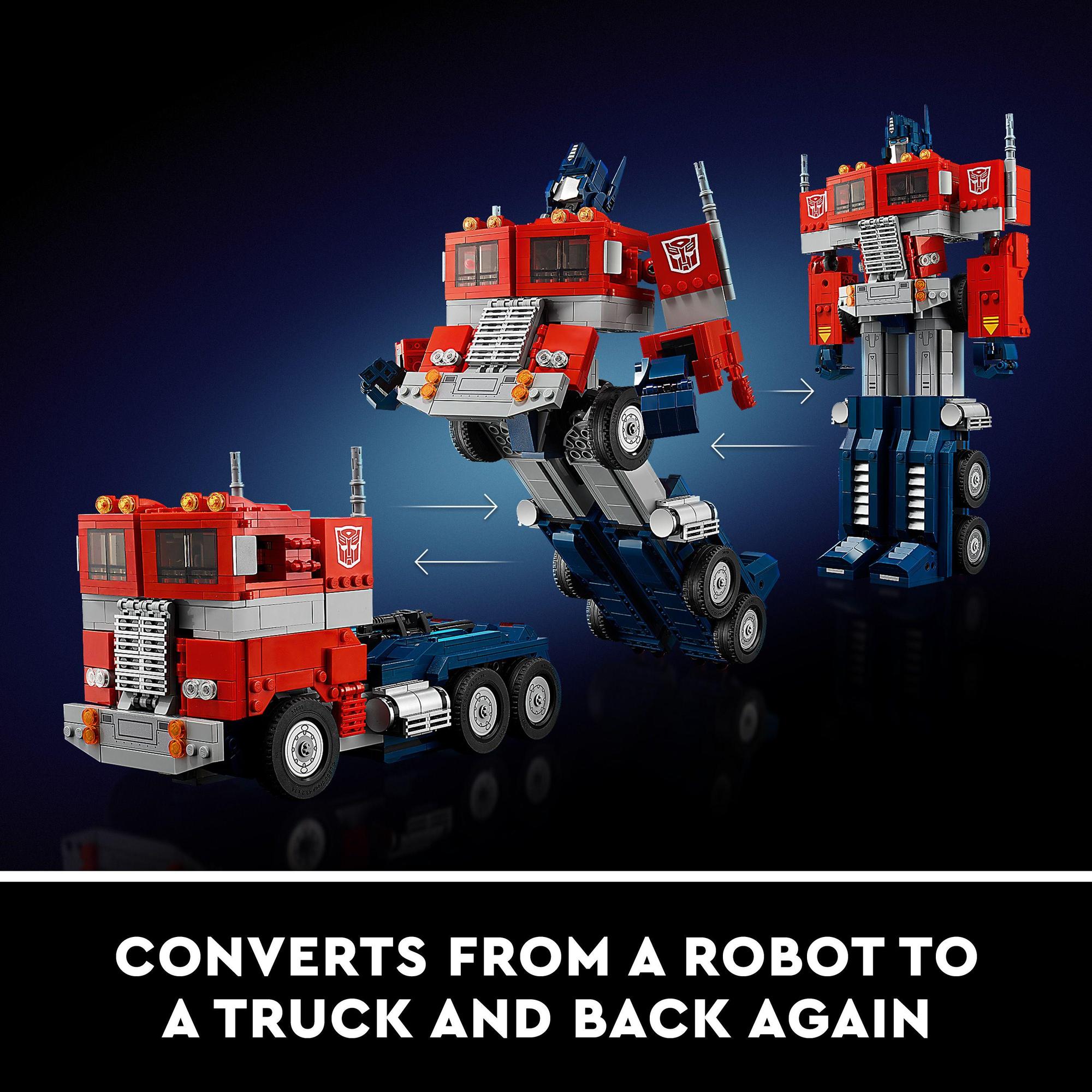 LEGO Icons 10302 Rô Bốt Biến Hình Optimus Prime (1508 chi tiết)