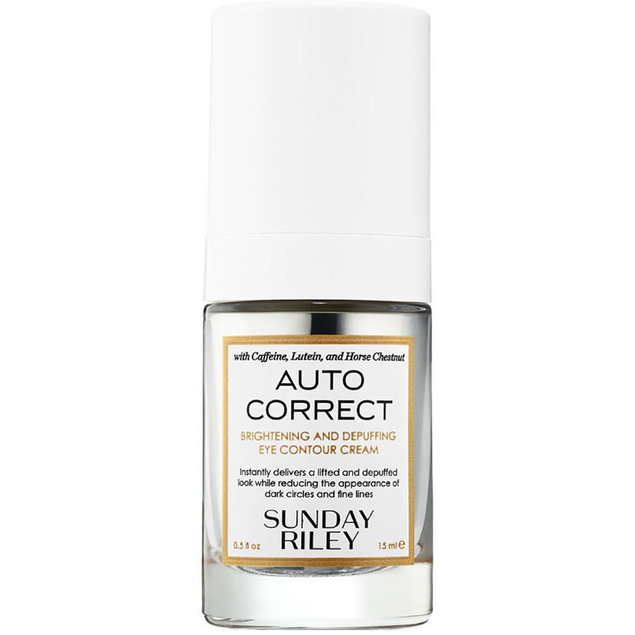 Kem Mắt Sunday Riley Auto Correct Brightening &amp; Depuffing 15ml Fullbox (15ml)