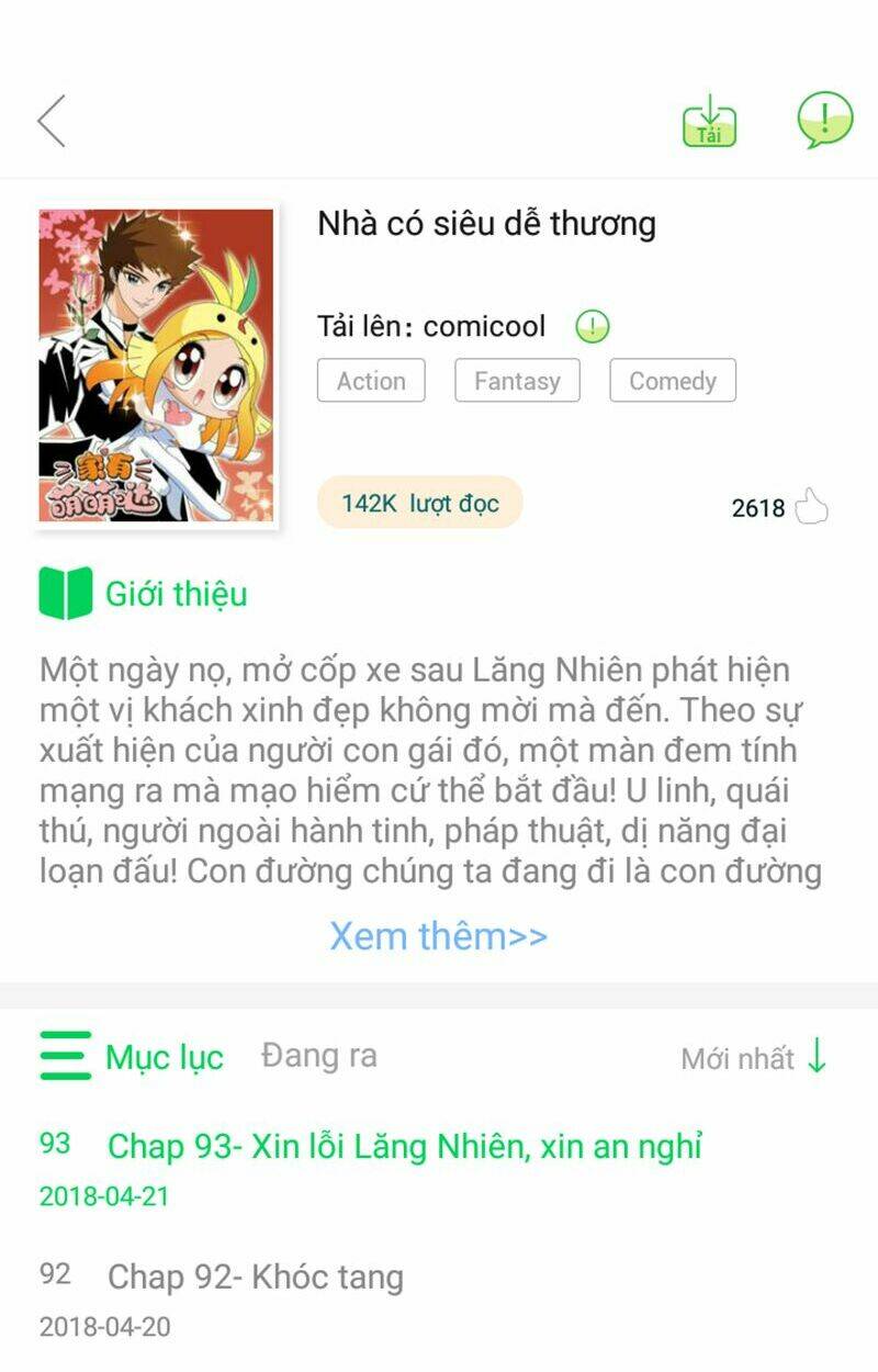 nhà có siêu dễ thương chapter 52 24