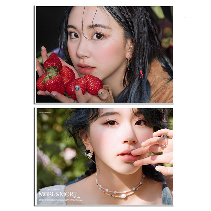 Poster Twice Chaeyoung 2 tấm idol Kpop ảnh trang trí