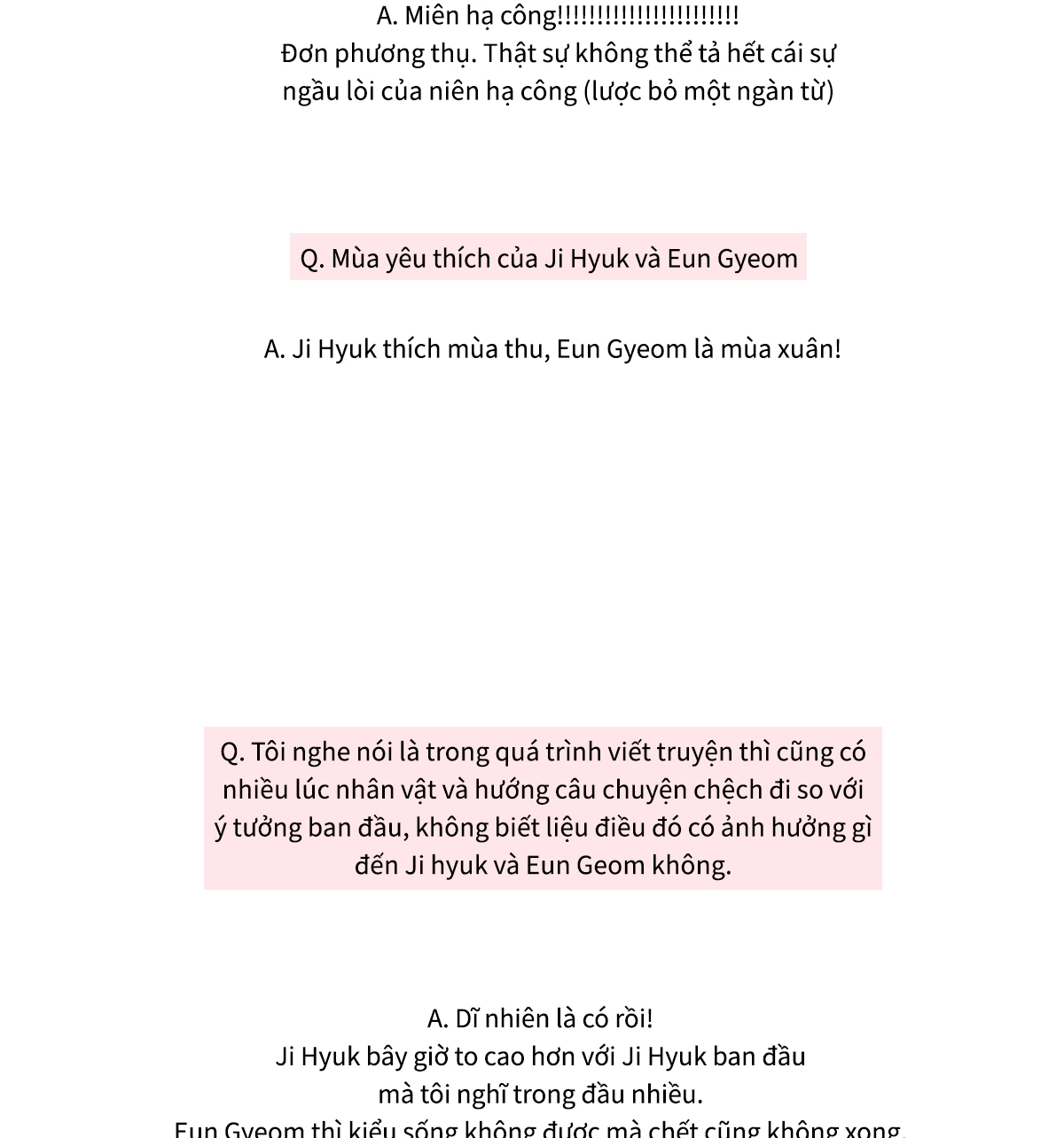 không chốn yêu đương chapter 0 20