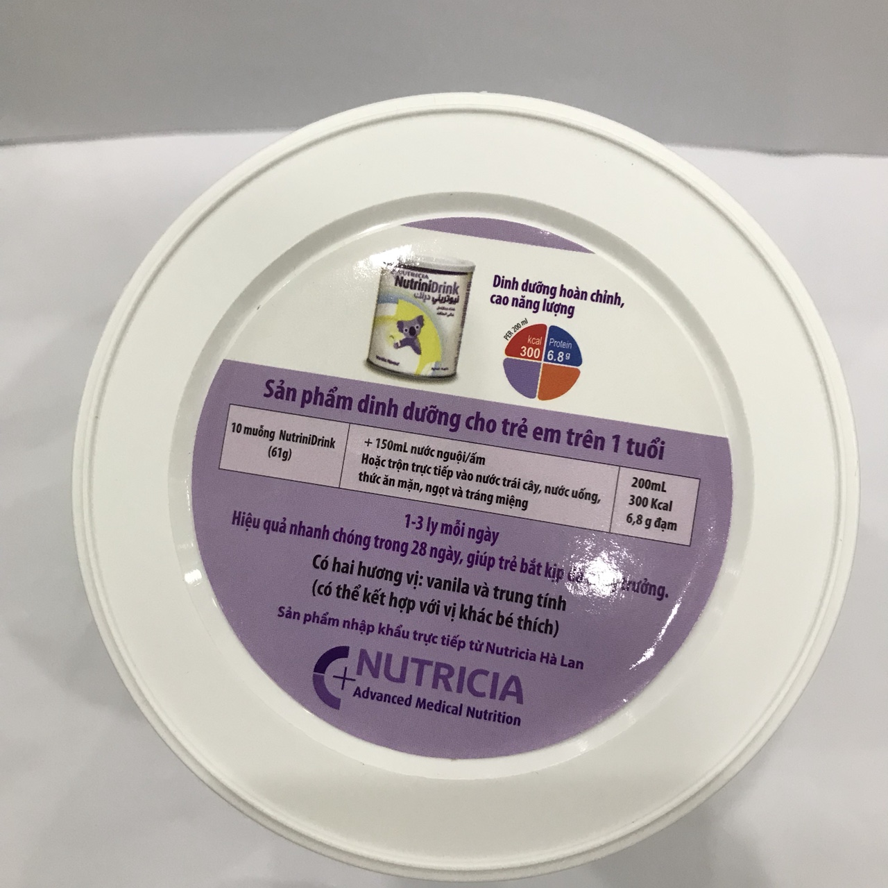 Sữa bột NutriniDrink Powder hương vani