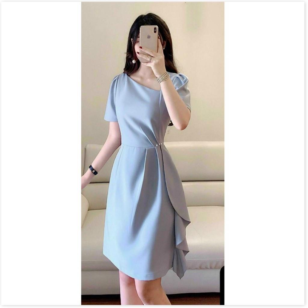 ĐẦM UMI ĐÍNH CƯỜM,THIẾT KẾ HỌA TIẾT TRƠN NHƯNG KHÔNG KÉM PHẦN SANG TRỌNG THỜI TRANG KING STORE