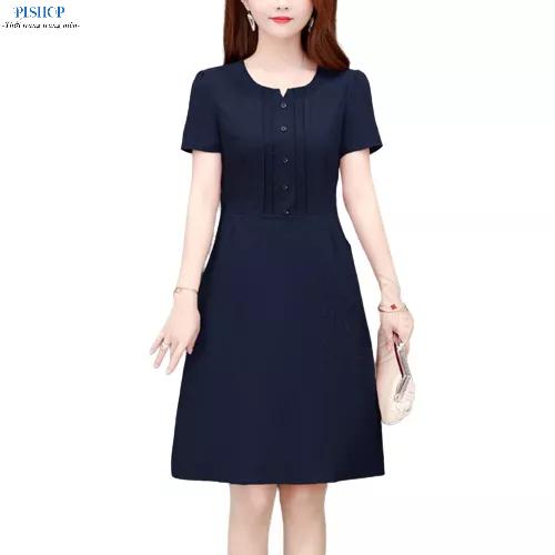 Đầm Trung Niên Dự Tiệc Sang Trọng, Lịch Sự. Đầm Trung Niên Cao Cấp Đi Làm, Đi Tiệc Cho Mẹ U40-U60