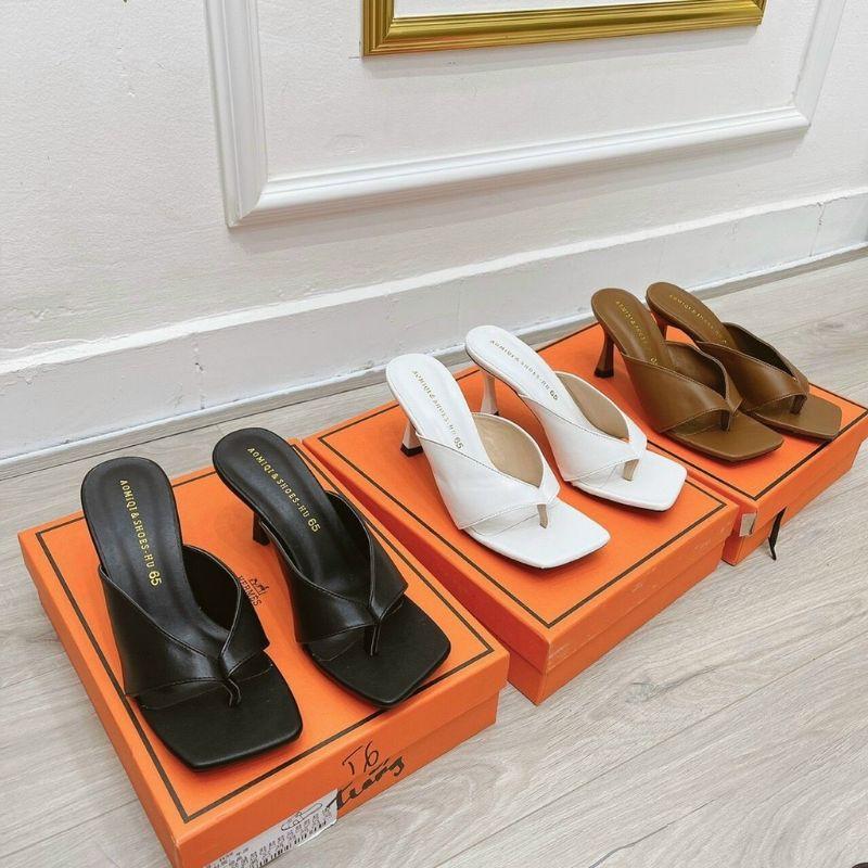 GUỐC HÀNG ĐẸP MŨI VUÔNG DA MỊN KẸP NGÓN BẢN TO - 7P