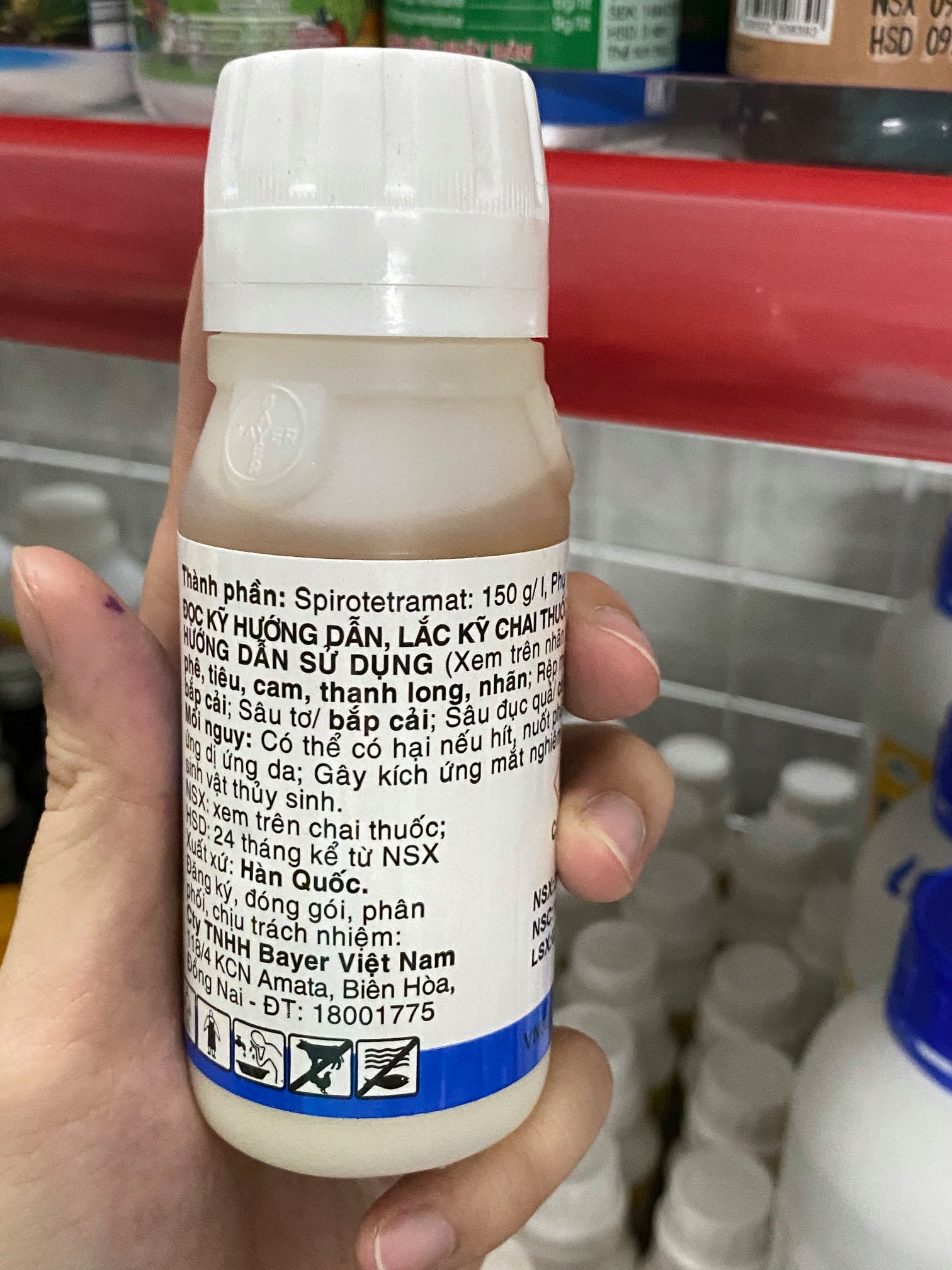 MOVENTO chuyên trừ rệp sáp, rệp muội và bọ trĩ hại cây trồng - chai 100 ml