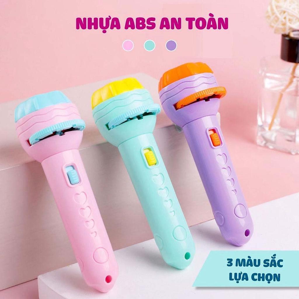 Đèn Pin Chiếu Hình Thú Động Con Vật khủng Long Bóng Các Mẫu Hoạt Hình Đáng Yêu Cho Bé Kể Chuyện Tập Vẽ