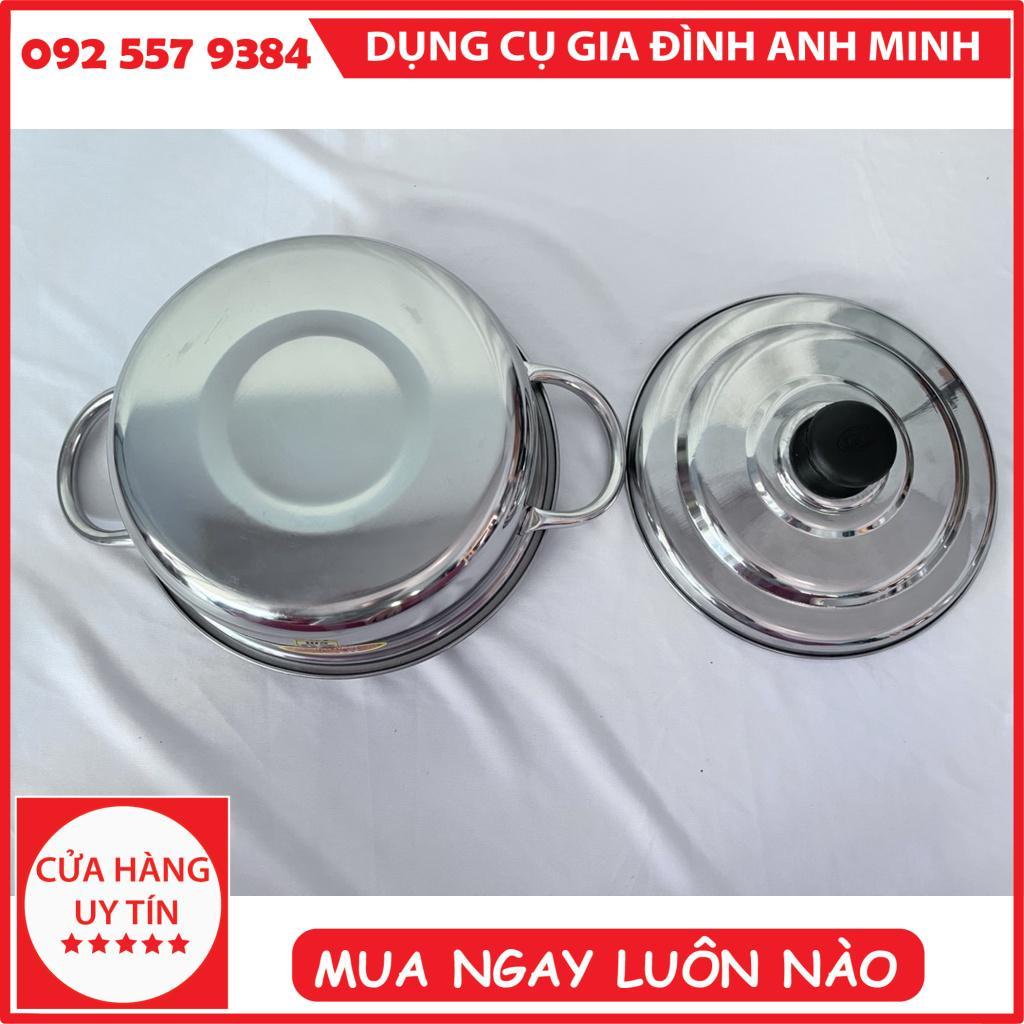 20 Nồi lẩu inox Nồi inox nấu bếp từ Nồi inox 304 Nồi inox 3 đáy Nồi inox nhỏ dùng trong gia đình