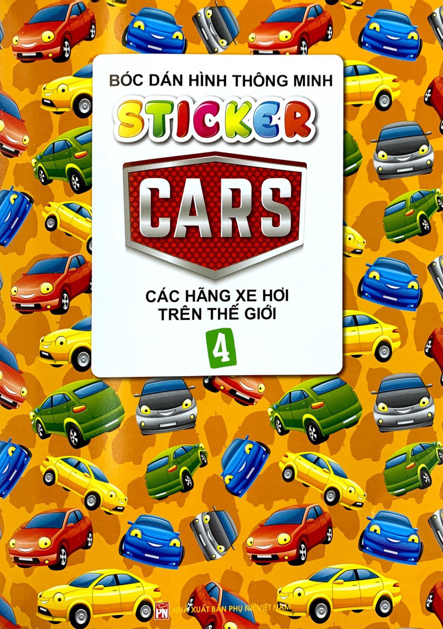 Sticker Bóc Dán Hình Thông Minh - Car - Các Hãng Xe Trên Thế Giới 4