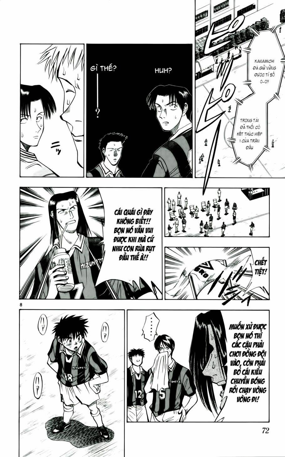 vũ điệu trên sân cỏ - fantasista chapter 30 8