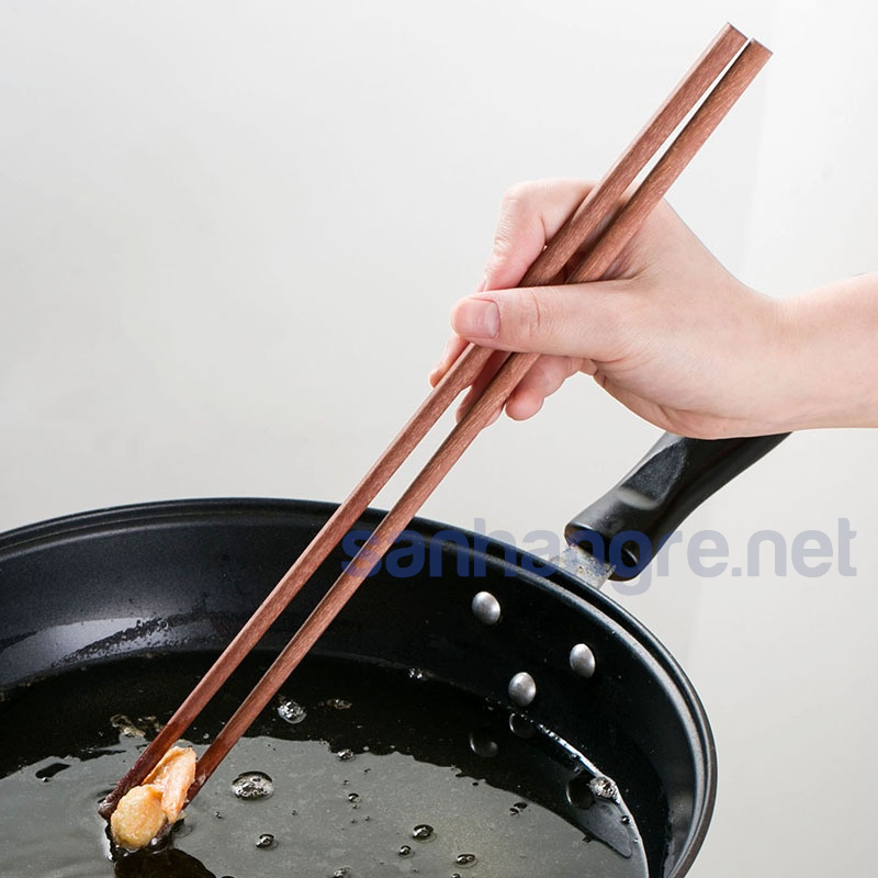 Đũa bếp gỗ dừa dài 40cm dùng để chiên xào nấu tiện lợi