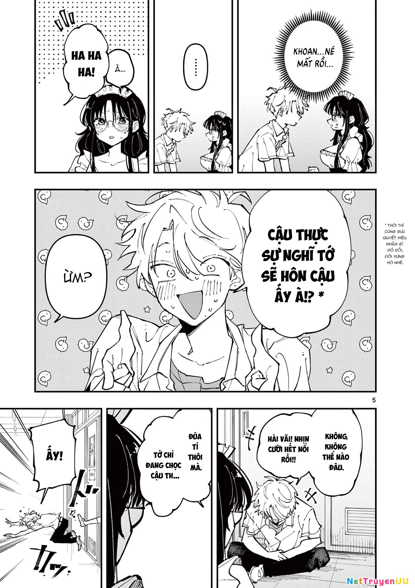 cậu bạn bàn bên cứ nhìn tôi bằng ánh mắt đó - tonari no seki no yatsu ga souiu me de mitekuru chapter 17 6