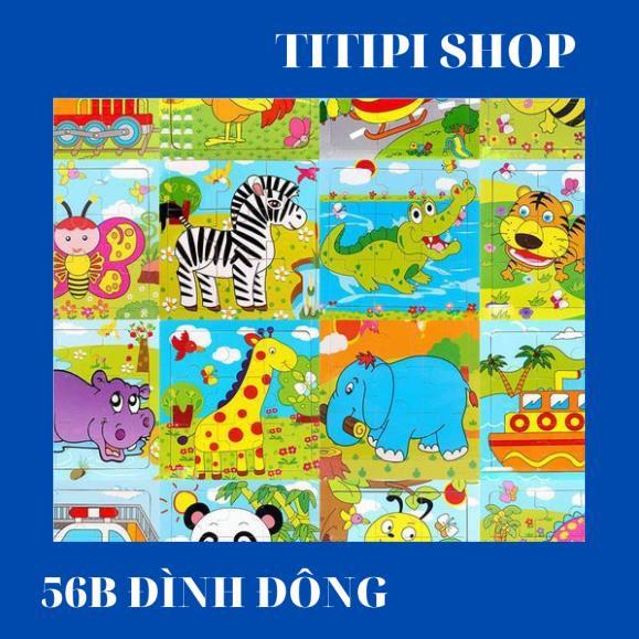 Tranh ghép hình 9 miếng cho bé
