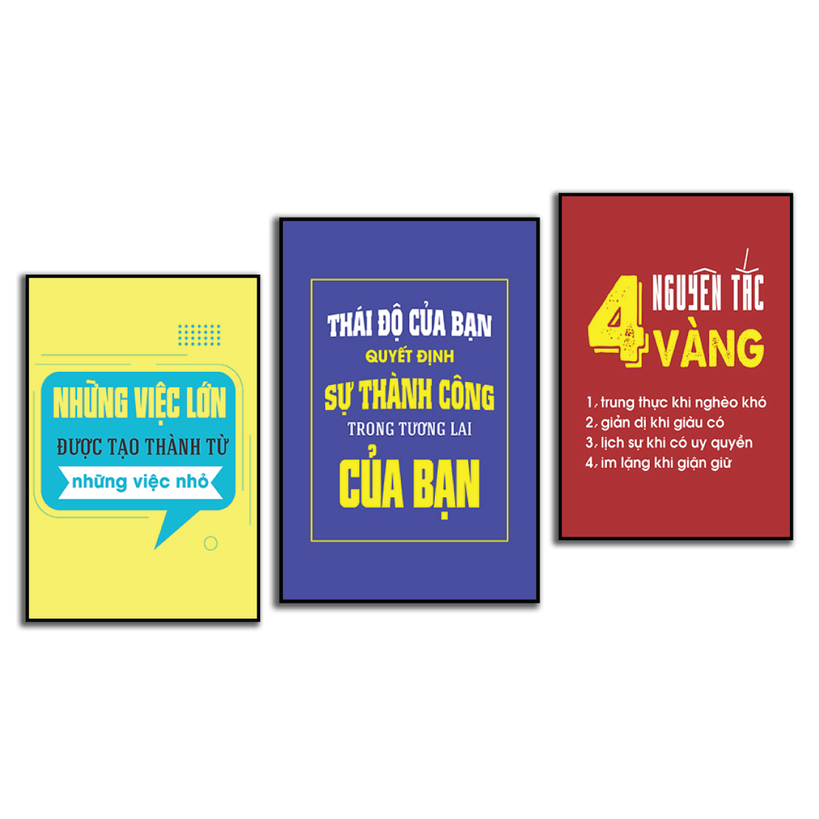 Tranh bộ ba động lực văn phòng DL-76