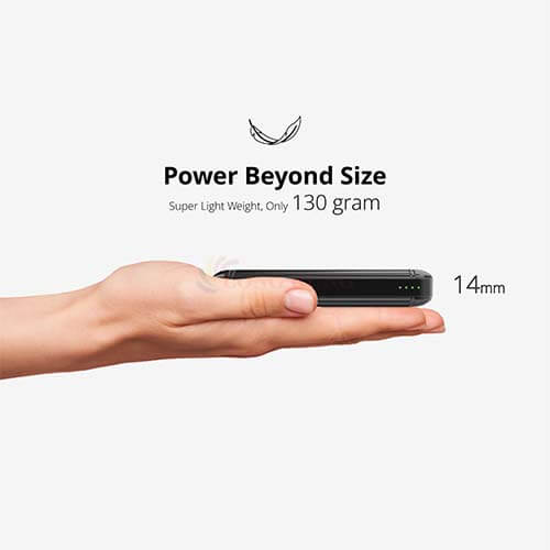 Sạc dự phòng Mazer Infinite.Boost SuperMINI Pocket 8.0 V2 8000 mAh 22W M-EGPOCKET8.0V2 - Hàng chính hãng