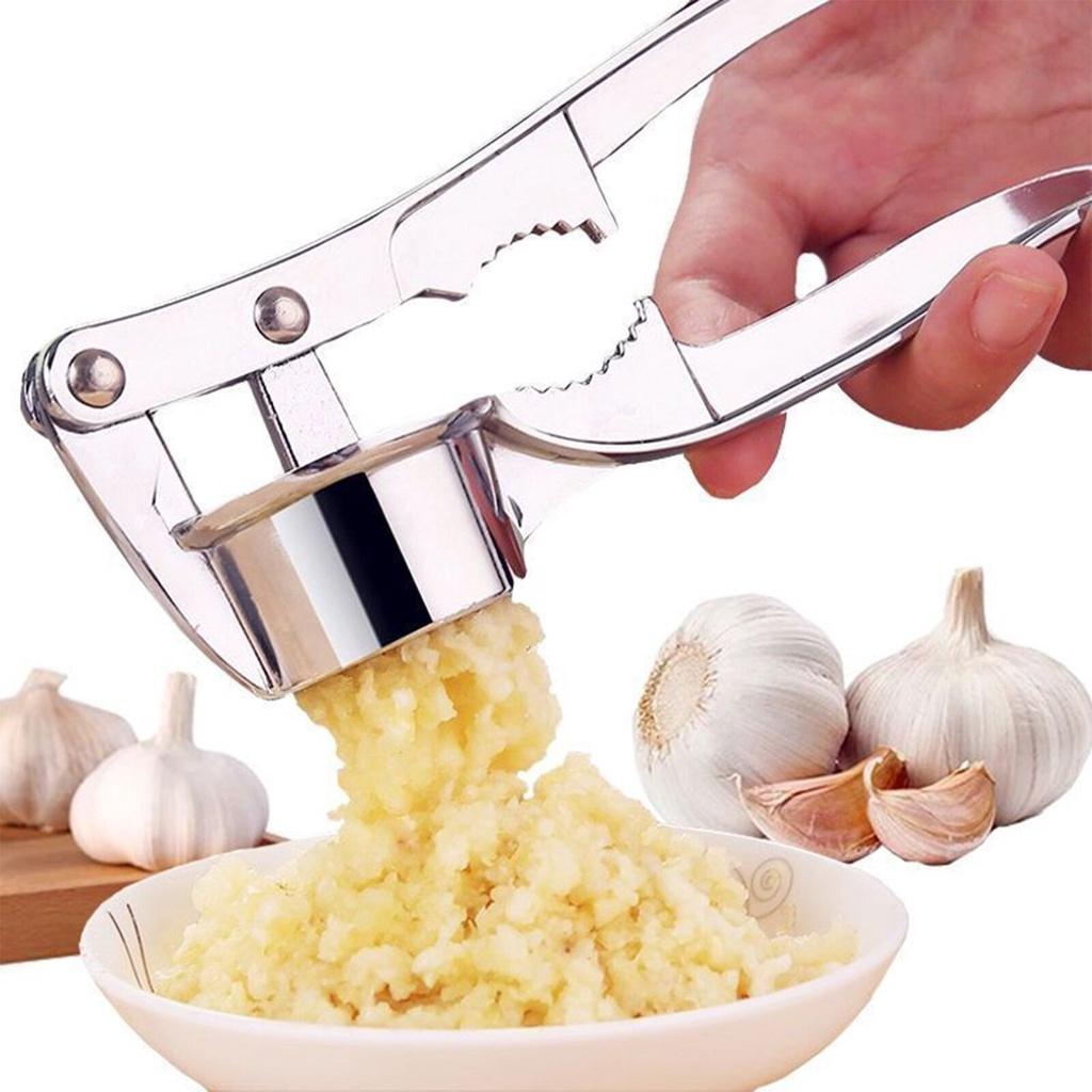 AA Multifunctional Garlic and Ginger Presser Stainless Steel Meat Grinder Portable Kitchen Cooking Tool