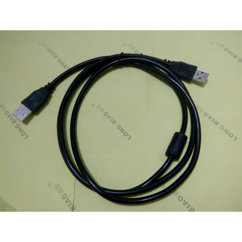 Dây Cáp USB 2 Đầu Đực Đen 3M ( Hai Đầu Dương)