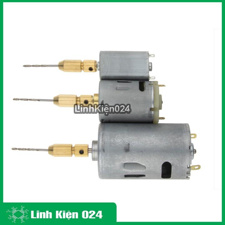 Đầu Kẹp Mũi Khoan Mini Trục 2.0mm Kẹp Mũi 2.3- 3mm Nhiều Kích Thước