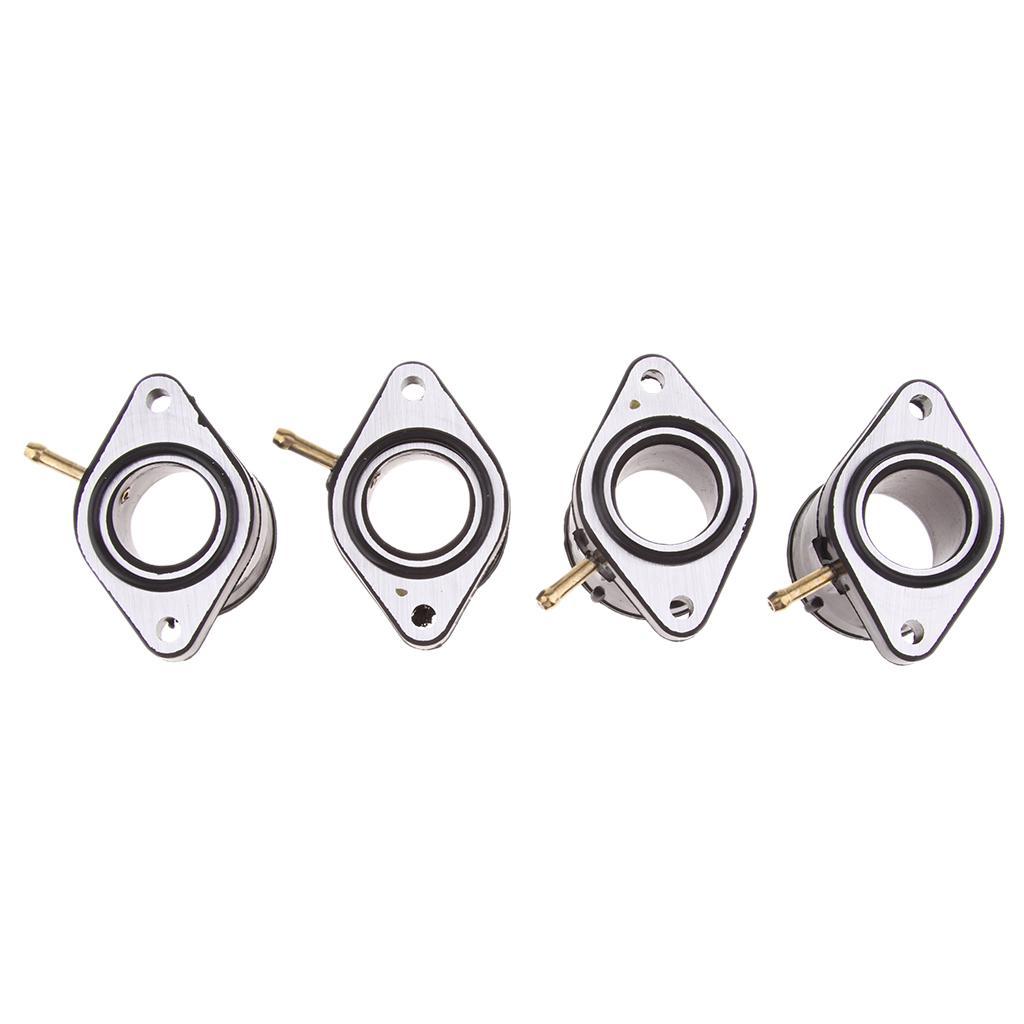 4x Intake Carburetor Adapter Interface Insulator Glue for  XJR400