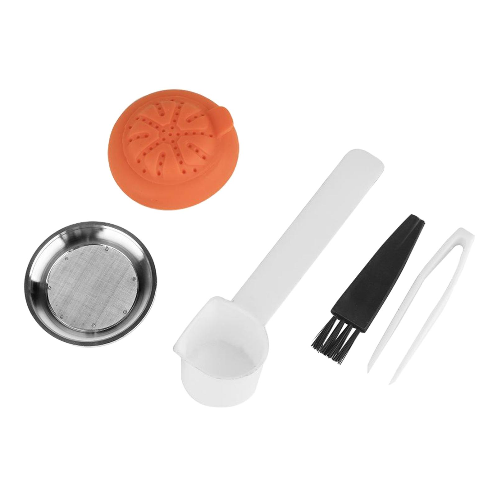 Reusable Coffee Capsules - Stainless Steel Refillable Coffee Pod Coffee Machine Parts, 4.2cm