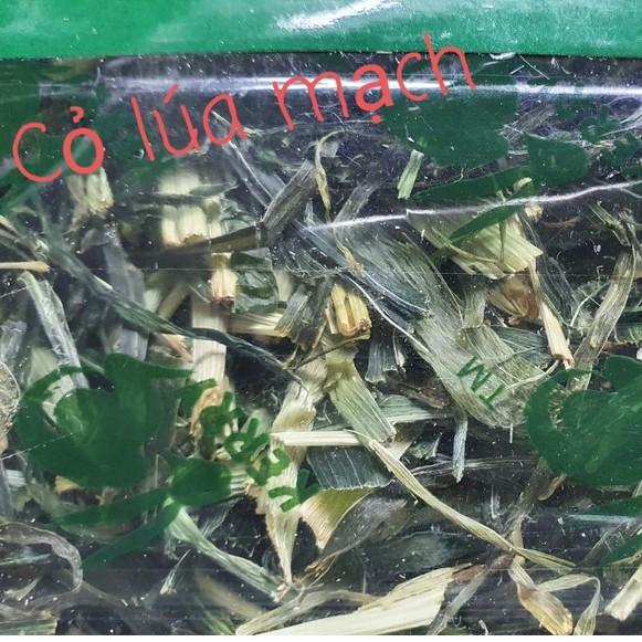 Cỏ Lúa Mạch, Lúa Mì KERRY cắt khúc Thơm Ngon cho Thỏ, Bọ 100gr
