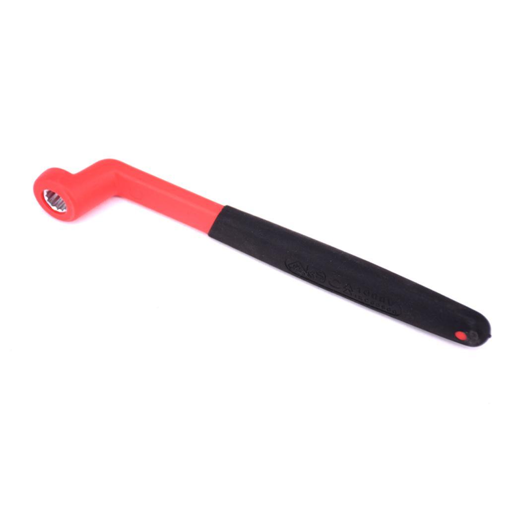 Ring Spanner Box End Insulated 1000V Cranked Offset Wrench Racheting