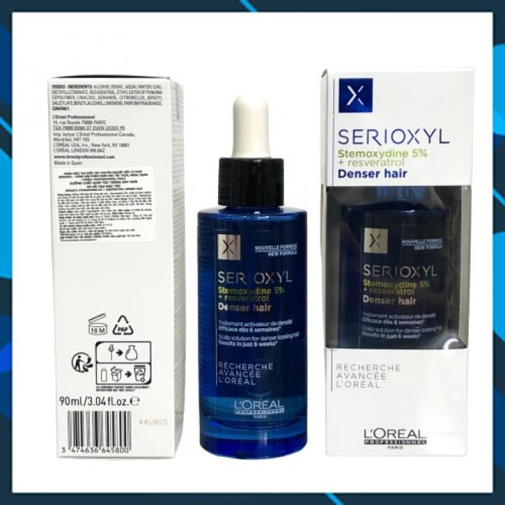 Tinh chất kích thích mọc tóc L’Oréal Serioxyl Denser Hair 90ml