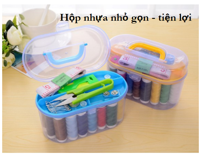 Hộp kim chỉ đa năng hỗ trợ may vá cho gia đình bạn