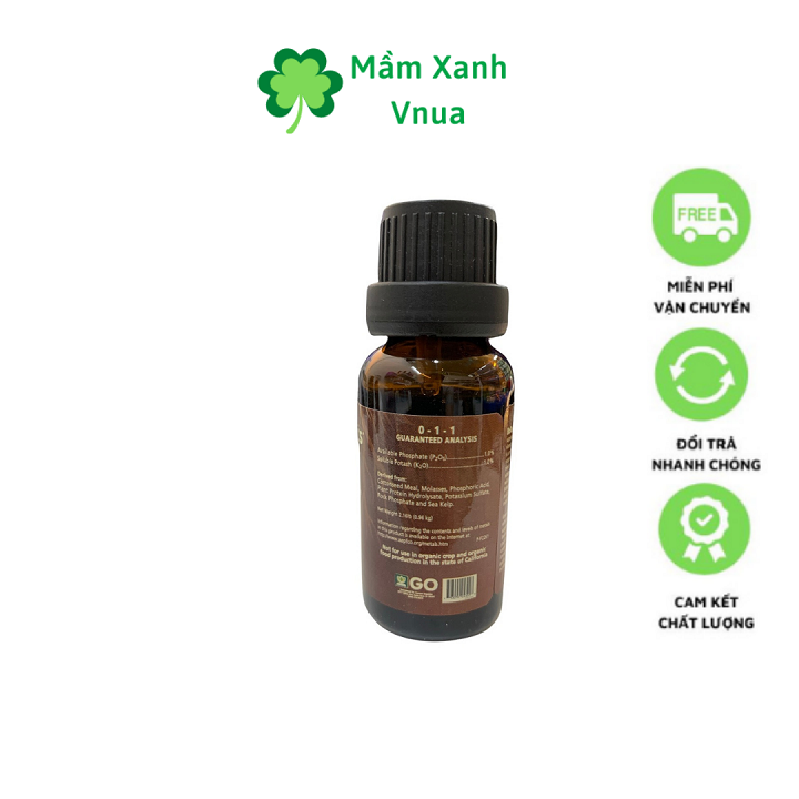 Siêu Kích Rễ Hữu Cơ - Bio Root 0-1-1 Chai 20ml