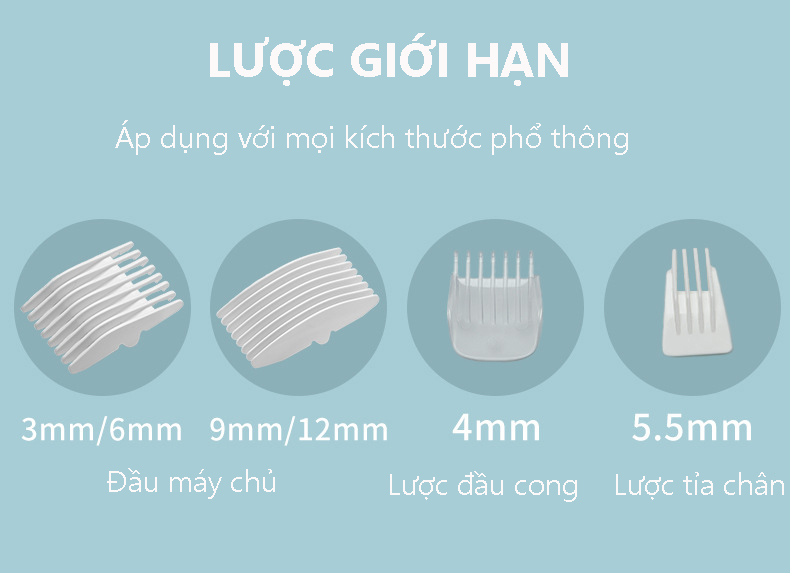 Tông Đơ Chó Mèo Thông Minh Full Bộ Cao Cấp Nhỏ Gọn, Tỉa Lông Chó Mài Móng Chân Chó Mèo Kiêm Tỉa Lông Bàn Chân, Lông Tai Chó Mèo