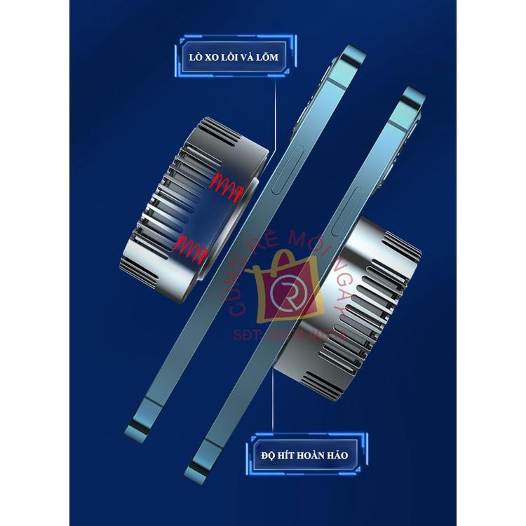 Quạt tản nhiệt điện thoại sò lạnh lồi hút nam châm - Quạt tản nhiệt sò lạnh bán dẫn cho iPad, máy tính bảng, điện thoại