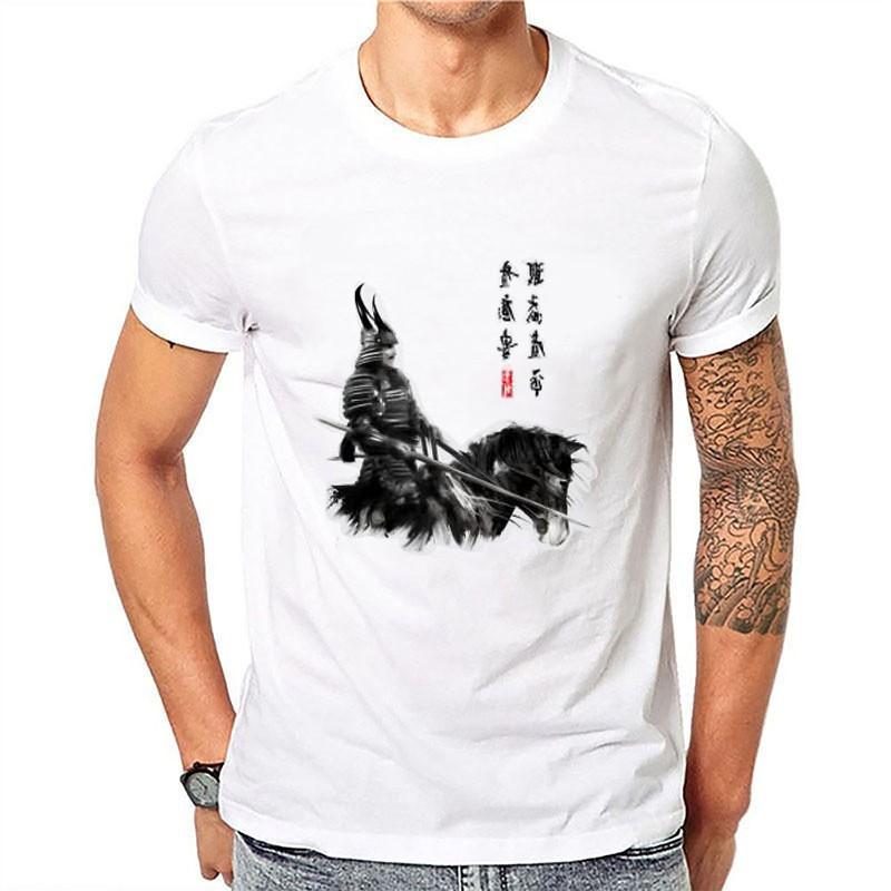 Áo phông Samurai thời trang Unisex áo ngắn tay