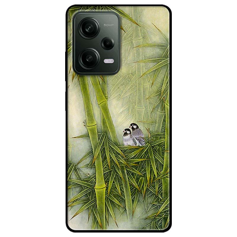 Ốp lưng cho Redmi Note 11 4G - Redmi Note 12 - Redmi Note 12 Pro - Redmi Note 12 Pro 5G - Tổ Chim - Hàng Chính Hãng