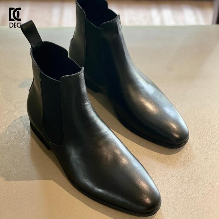 Giày chelsea boot DECI bốt da bò 100%