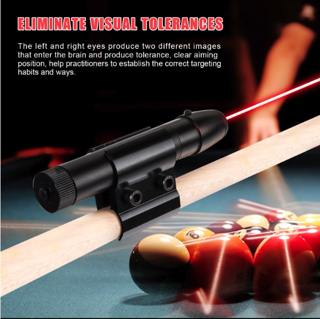 Dụng cụ Học Bida laser, Billiards laser