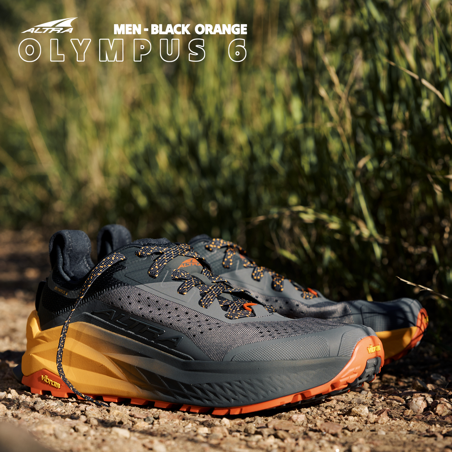 GIÀY CHẠY VÀ ĐI BỘ ĐỊA HÌNH Nam ALTRA OLYMPUS6 M BLACK|ORANGE - AL0A85NJ013
