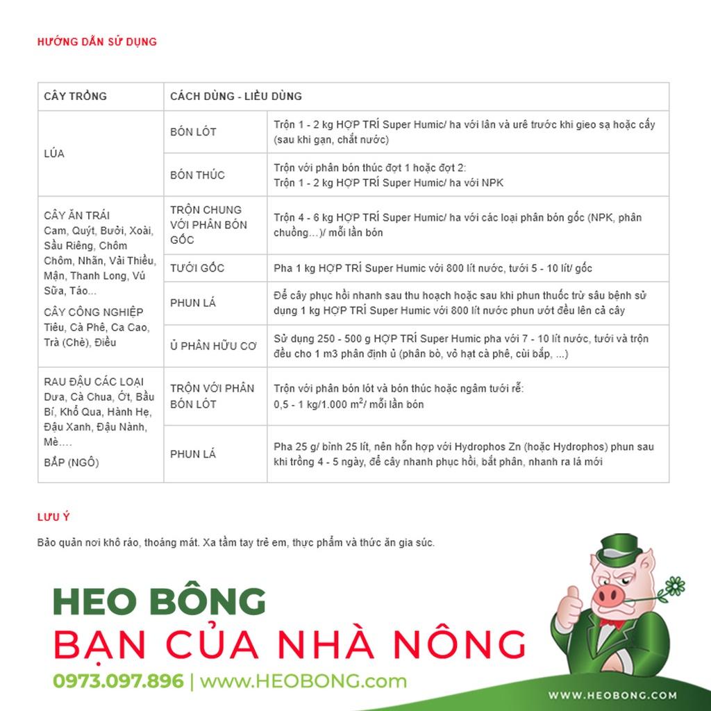 Hợp Trí Super Humic - TỐT ĐẤT - TỐT CÂY - KINH TẾ