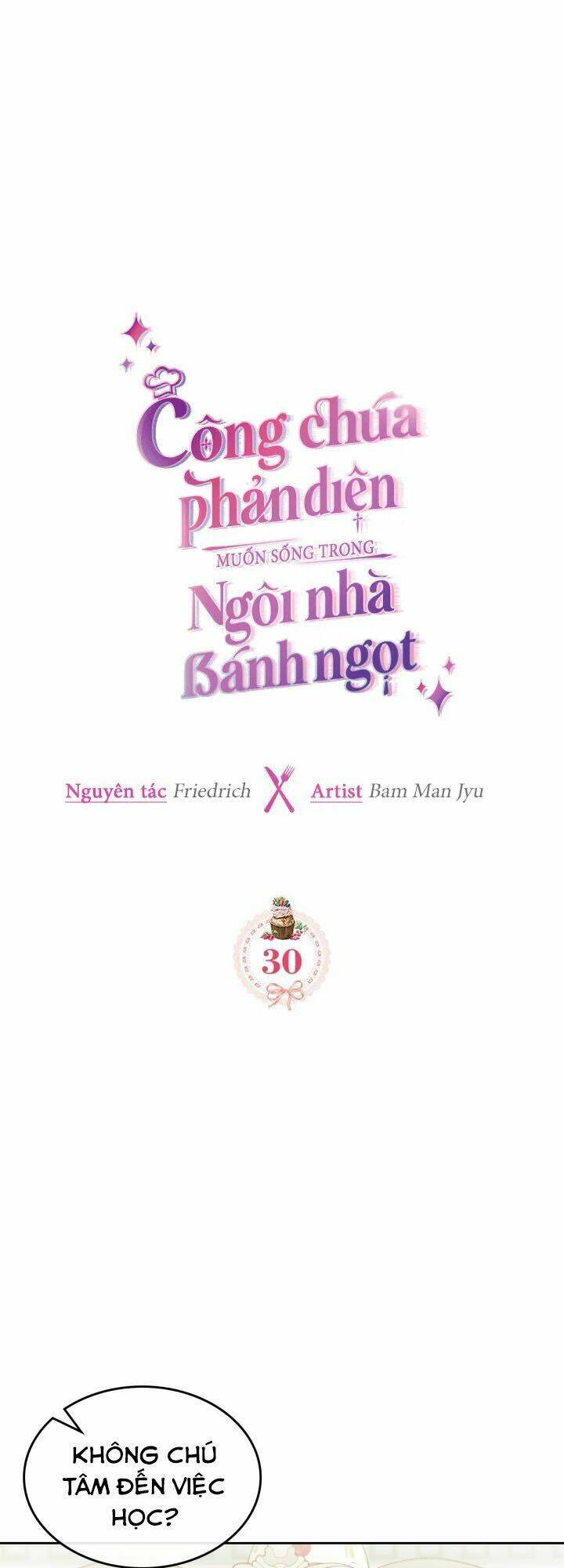 công chúa phản diện muốn ở trong ngôi nhà bánh quy chapter 30 1