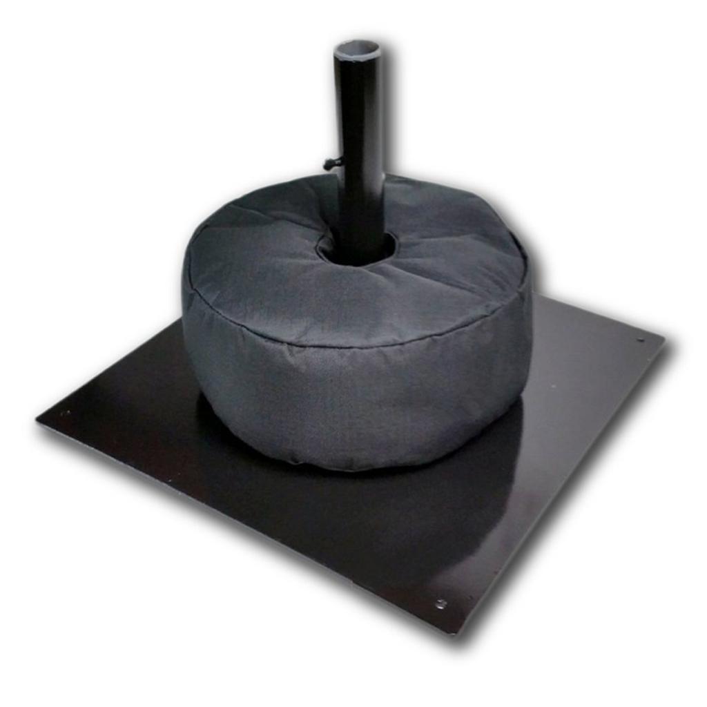 15"/18" Round Outdoor Patio Beach Canopy Umbrella Base Sand Bag Weight 3" Hole Diameter