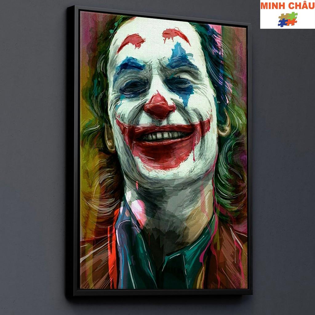 Tranh Canvas | Tranh treo tường trang trí SIÊU ANH HÙNG - THE JOKER 1