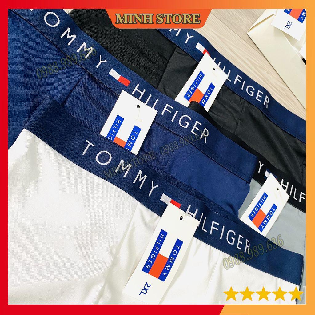 Quần lót nam boxer thun lạnh cao cấp, quần sịp đùi nam boxer co dãn 4 chiều SD05 (Che tên) - MS88