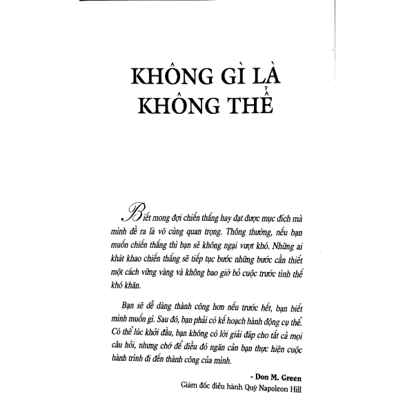 Sách Không gì là không thể - George Matthew Adams