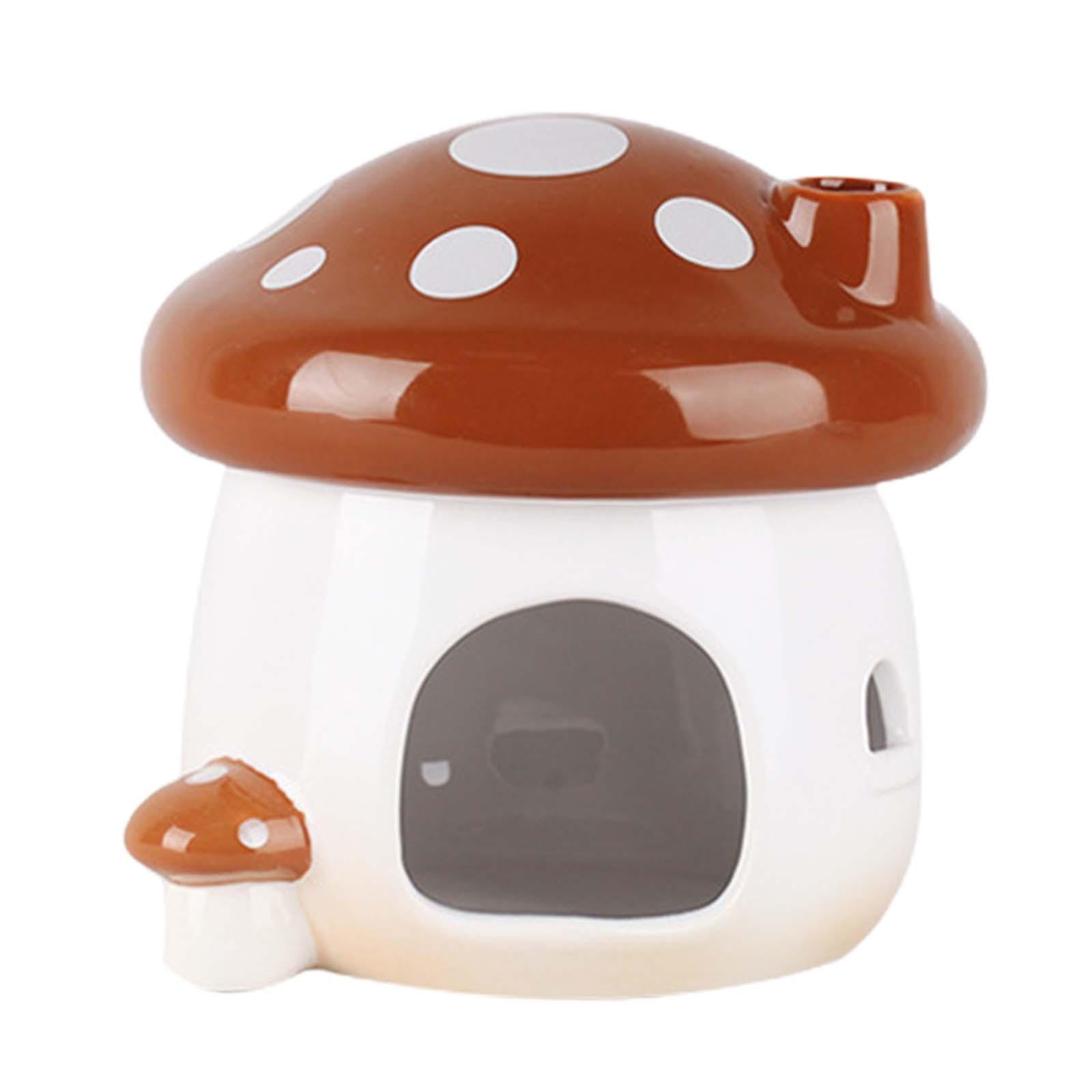 Hamster Houses Hamster Hideouts Ceramic Indoor Outdoor Small Animal Hamster Habitat Hideout Pet Sleeping Nest for Mice Lemmings Critter Rats