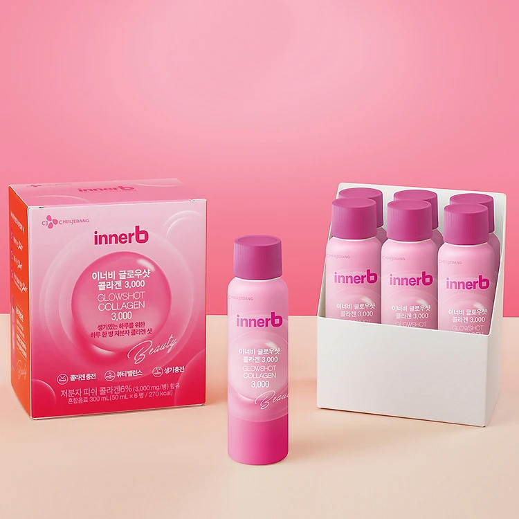 Nước Uống Innerb Glowshot Collagen Căng Mịn Sáng Da 300ml