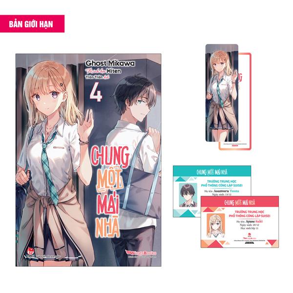 Sách - Chung Một Mái Nhà - Tập 4 - Bản Giới Hạn - Tặng Kèm Bookmark + Set 2 Thẻ Học Sinh